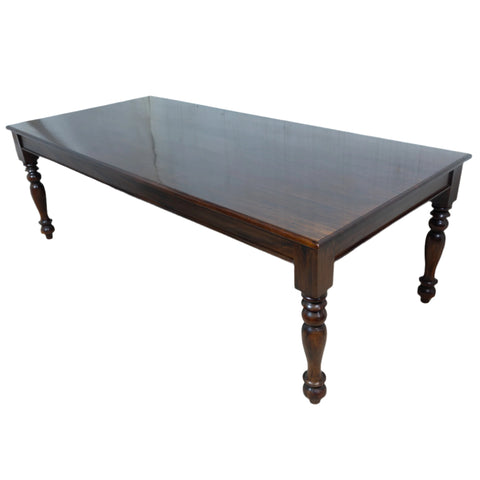 Mahogany dining table for sale in cape town. Furniture dealer. Second hand furniture. Mid century furniture.