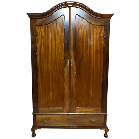 19th Century Cape Stinkwood Gable Top Wardrobe for sale in cape town. Furniture store. Antique dealer.