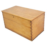 19th Century Solid Yellowwood Kist