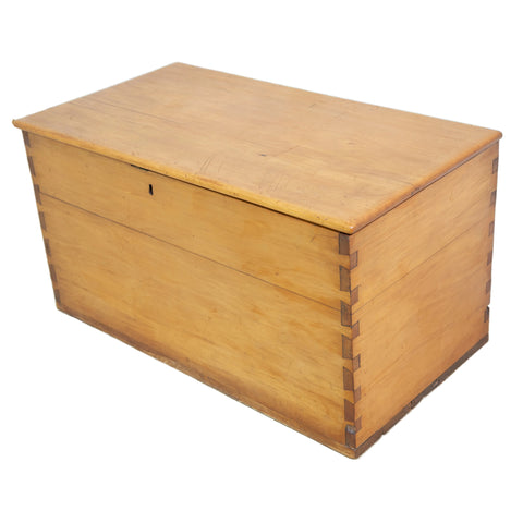 19th Century Solid Yellowwood Kist
