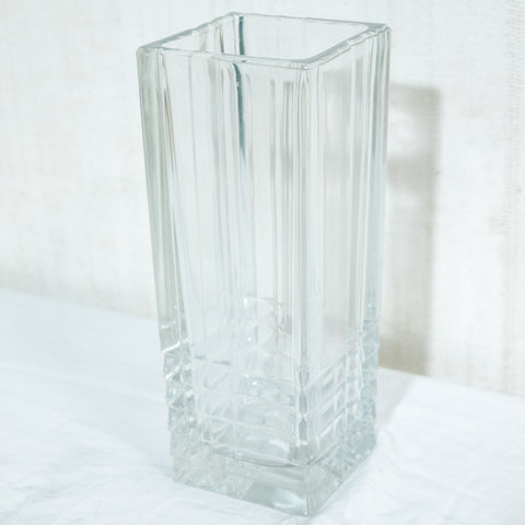 Italian Cut Glass Vase