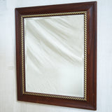 Wooden & Bevelled Mirror 2