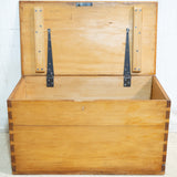 19th Century Solid Yellowwood Kist