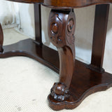 Victorian Mahogany Console Table