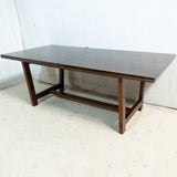 Mid-Century 10-Seater Afromosia Extension Table