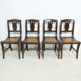4x Mahogany Regency Dining Chairs
