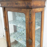 Victorian Walnut Pier Cabinet