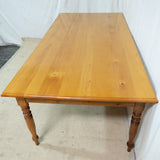 10-Seater Solid Yellowwood & Blackwood Dining Table