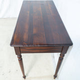 2 Drawer Solid Blackwood Server Table