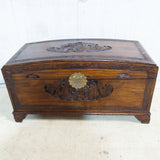 Antique Chinese Carved Camophorwood Chest