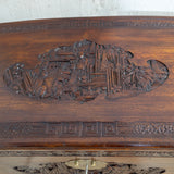 Antique Chinese Carved Camophorwood Chest