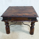 Antique Teak Indian Side Table