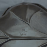 Leaf Shaped Silver Plated Entree Dish