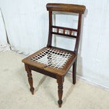 6x Blackwood & Riempie Bar-Back Chairs