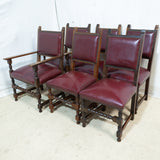 6x Oak Dining Room Chairs