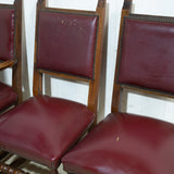 6x Oak Dining Room Chairs