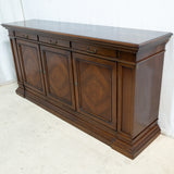 Large Mahogany 3 Door Sideboard