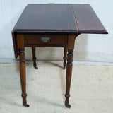 Antique Solid Walnut Pembroke Table
