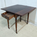 Antique Solid Walnut Pembroke Table