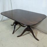 6-Seater Sheraton Style Solid Mahogany Dining Table