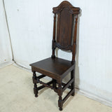 Jacobean Oak Highback Chair