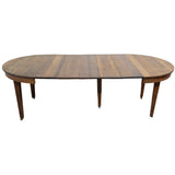 Oval Solid Oak 4-8 Seater Extension Dining Table