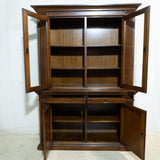 Large Mahogany Display Cabinet