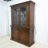 Large Mahogany Display Cabinet