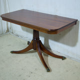 Antique Regency Style Solid Mahogany Hall Table
