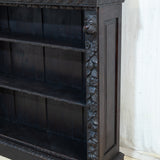 Jacobean Revival Victorian Ebonised Bookcase