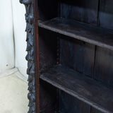 Jacobean Revival Victorian Ebonised Bookcase