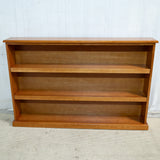 Long Solid Cherrywood Bookcase