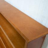 Long Solid Cherrywood Bookcase