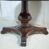 Victorian Oak & Mahogany 4-Seater Breakfast Table