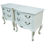 French Style Bedside Pedestals