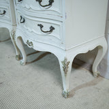 French Style Bedside Pedestals