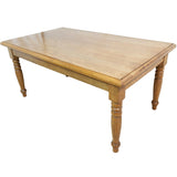 Solid Oak 8-Seater Dining Table & Chairs