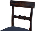 8x Regency Style Alder Bar-Back Chairs