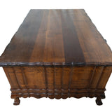 Large Solid Imbuia Partners Desk
