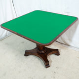 Victorian Mahogany Card Table