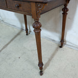 Small Victorian Walnut Desk