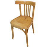 4x Beechwood Bar-Back Chairs
