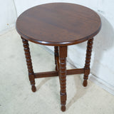 Solid Burmese Teak Lamp Table