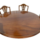 5-Seater Sheraton Table & 5x Matching Chairs