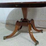Round 5-Seater Solid Mahogany Table
