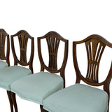 5-Seater Sheraton Table & 5x Matching Chairs