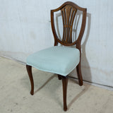 5x Sheraton Mahogany Shield Back Chairs
