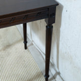 Square Mahogany Side Table