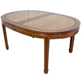 Chinese Ming Style Solid Rosewood Extension Table & 8x Chairs