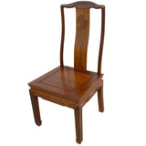 Chinese Ming Style Solid Rosewood Extension Table & 8x Chairs